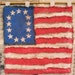 Primitive American Flag, Folk art Amercian flag
