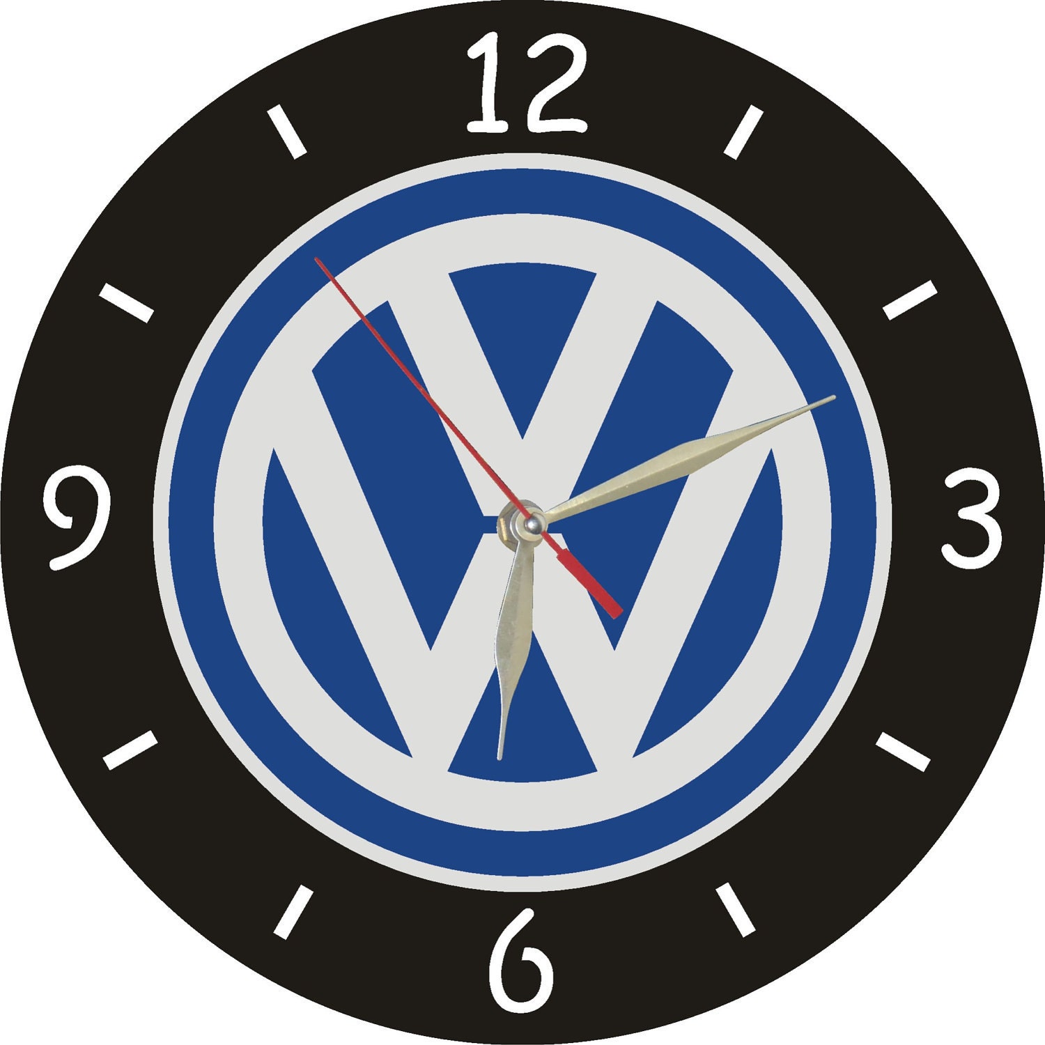 Volkswagen Wall Clock Wall decor Metal Art