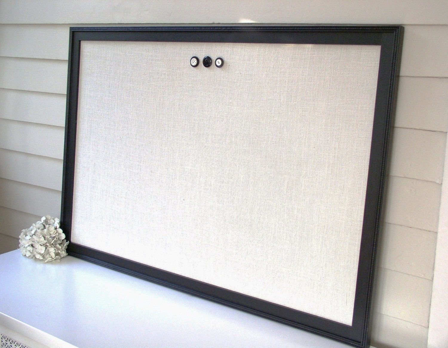 Extra Large Magnetic Bulletin Board Framed Memo Board 26.5 x