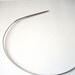 Laceweight Circular Knitting Needle Stainless Steel 16 inch 1.5mm Size US 000/ UK 16 Ready To Ship