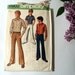 SALE - Simplicity Pattern Simplicity Patterns Sewing Vintage Patterns Boys Bell Bottom Hip-Hugger Pants Shirt Size 8 1970