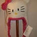 Knitted Baby Hat Pattern - Hello Kitty