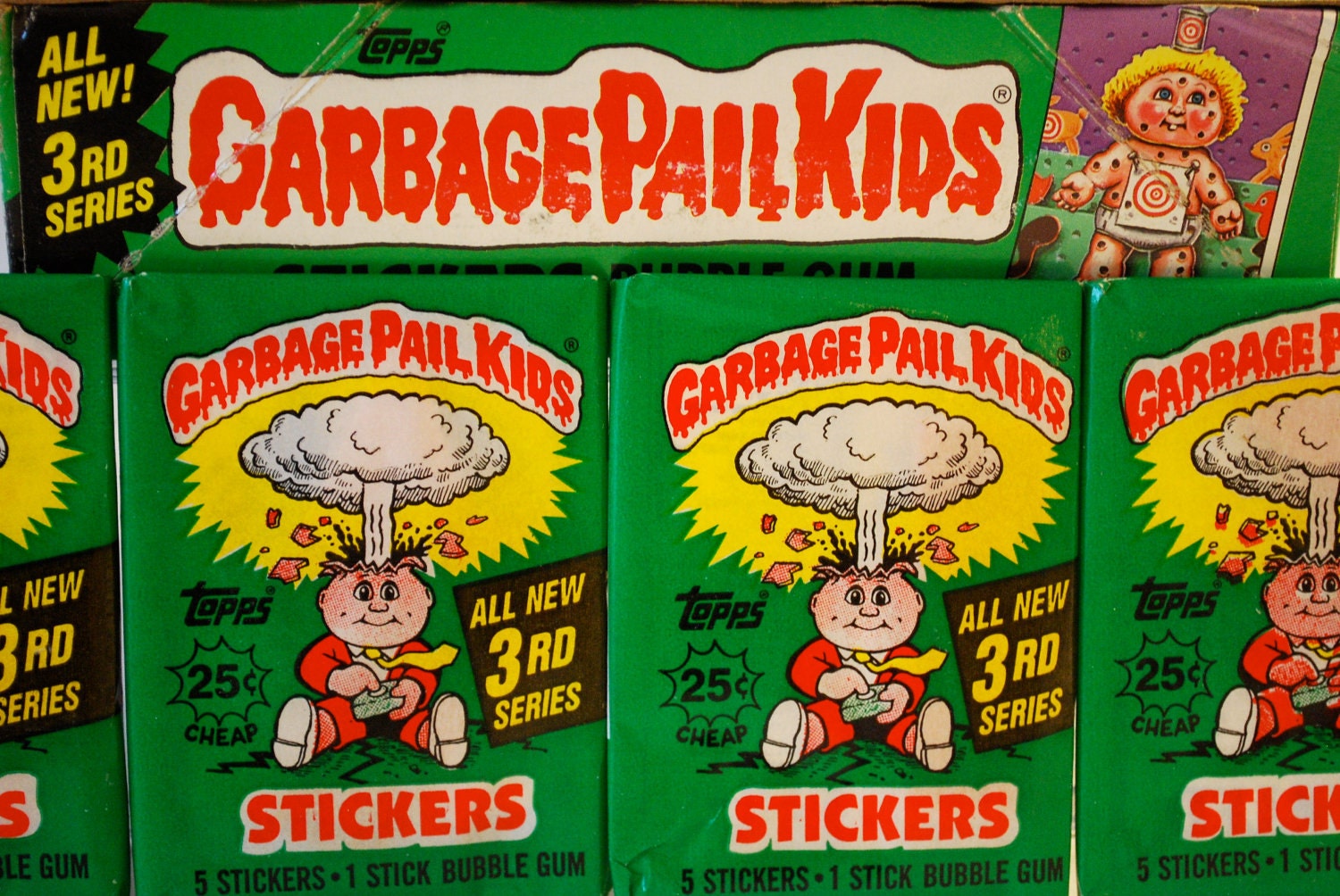 Garbage Pail Kids Stickers 3rd Series 1986 4 by WonderlandToys