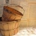 2 Adorable old Produce Baskets fresh from the Farm