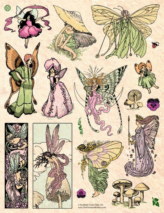 fairy stamp set