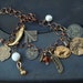 Wenceslas Charm Bracelet. Genuine Pearl Watch Parts. Game of Thrones , Edwardian Regal CHARM BRACELET.One of A kind.Steam Punk EPSTEAM Sale