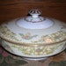 Vintage Circa 1933 Noritake China Round Covered Vegetable Serving Bowl Nanette Pattern No 683
