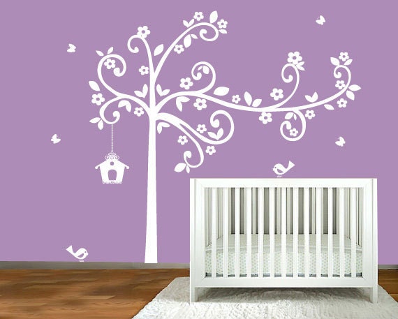 Childrens Tree Decal Vinyl Wall Decals Children by ModernWallDecal