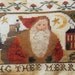 Sandra Sullivan Homespun Elegance WISHING THEE MERRINESS Cinnamon Stick Santa Claus xviii 18 - Counted Cross Stitch Pattern Chart