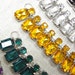 Acrylic Jewel Stone Neck Applique-Special Listing For Jessica