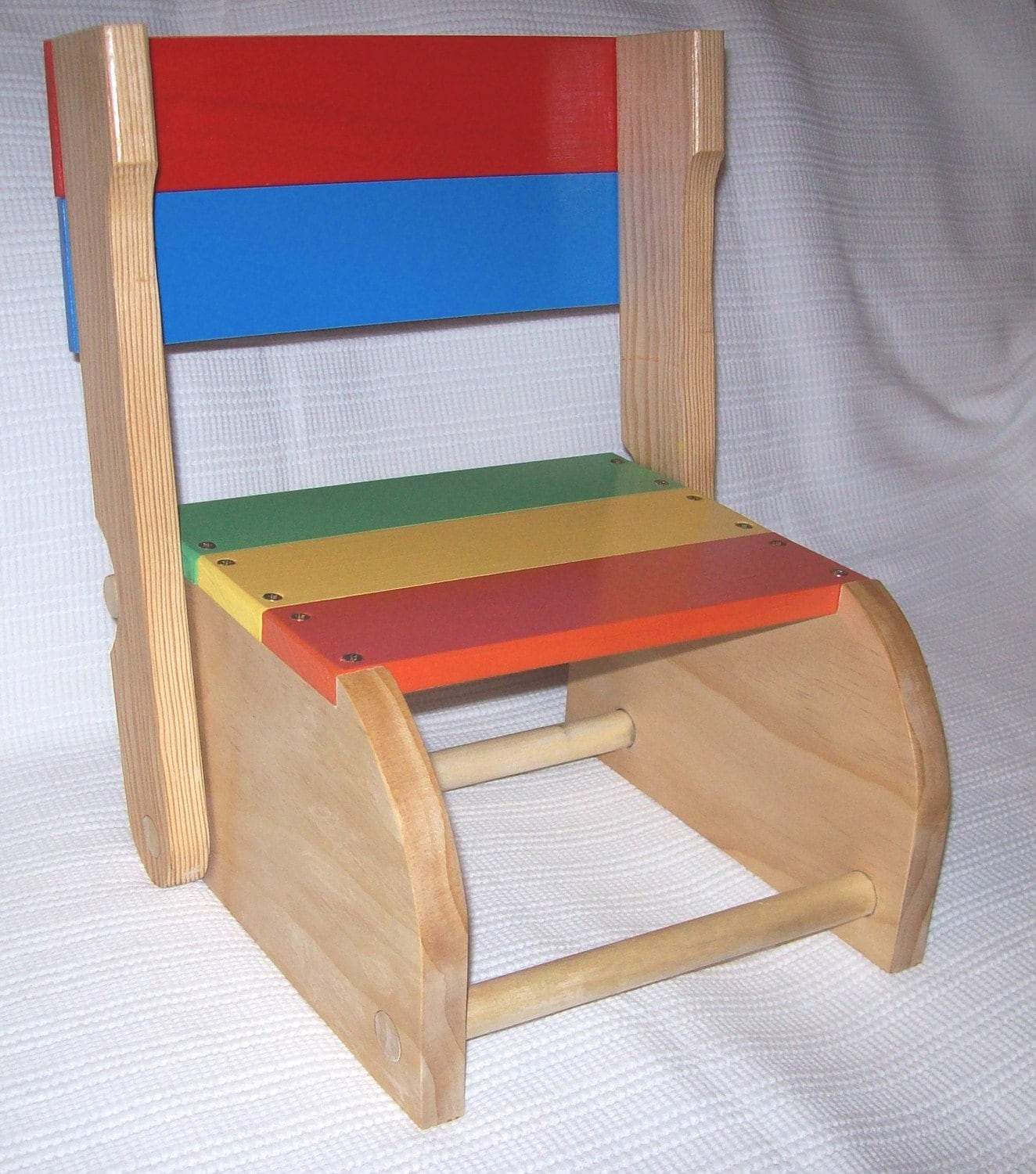 Child's Step stool and chair