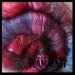 spinning fiber batt RIOTING NIGHTLIFE - GLAM Art Batt - alpaca camel faux angora milk mohair shetland silk noil tencel silk sparkle 3.2oz