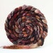 merino silk flax roving SHANTYTOWN handpainted 5.6oz