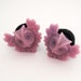 Purple Woodland Owl 5/8 inch 16mm Plugs for stretched ears