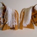 Great Childrens Pony Bookends Made of Wood and Yarn