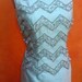 Couture Vintage Women's 1960s Pale Aqua BEADED Rhinestone Bodice Party Cocktail DRESS. Mad Men.
