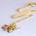 Faith Hope & Charity Charm Necklace // Christian Jewelry