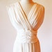 50s Marilyn Monroe dress of white nylon