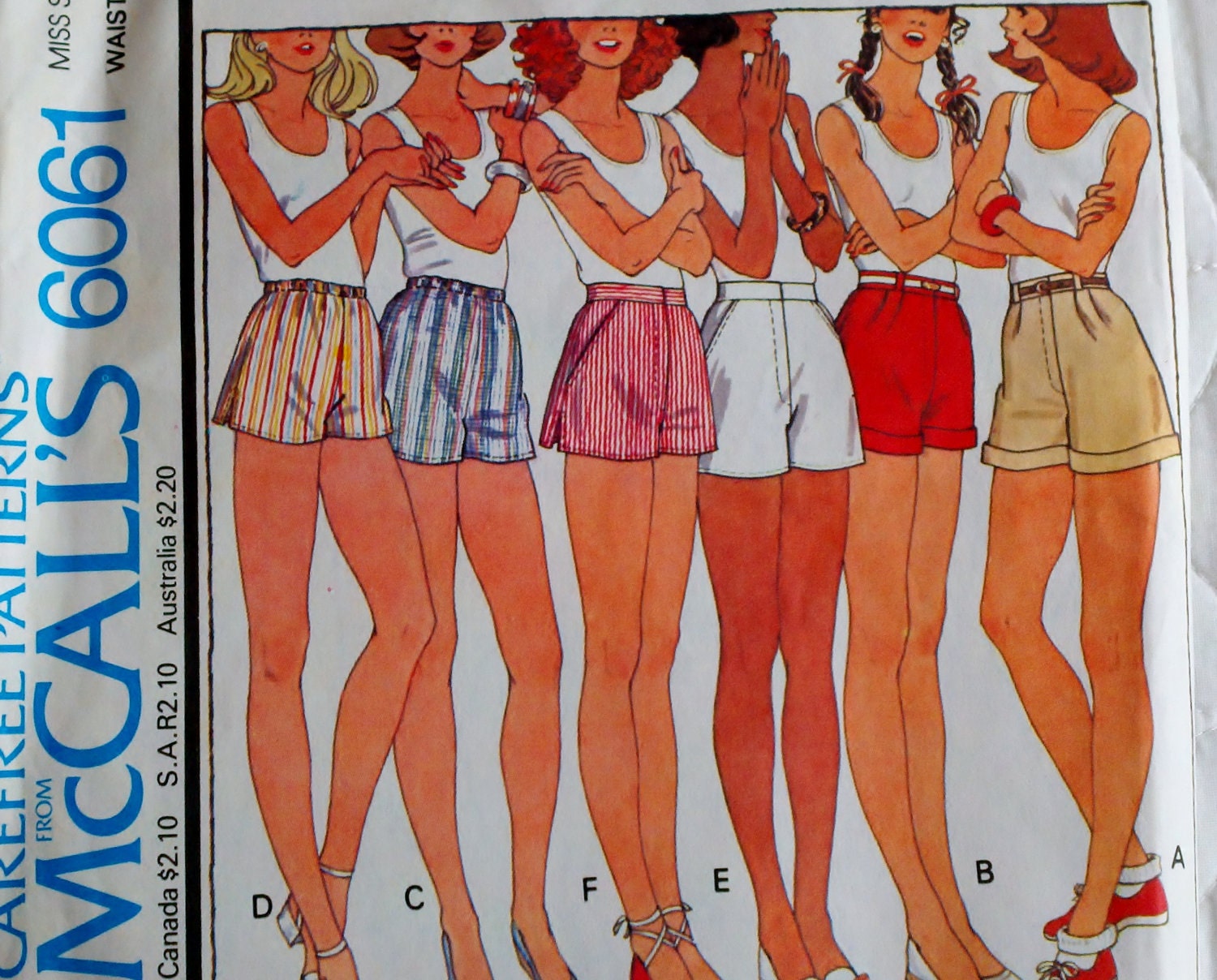 vintage shorts pattern