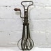 Vintage Taplin Egg Beater: Antique Light Running Egg Beater, Iron Handle