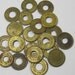 Vintage Carnival Tokens: Game Tokens, Amusement Tokens, 20 Pieces in Brass and Gold Tone