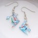 Japanese Origami Tropical Fish Earrings