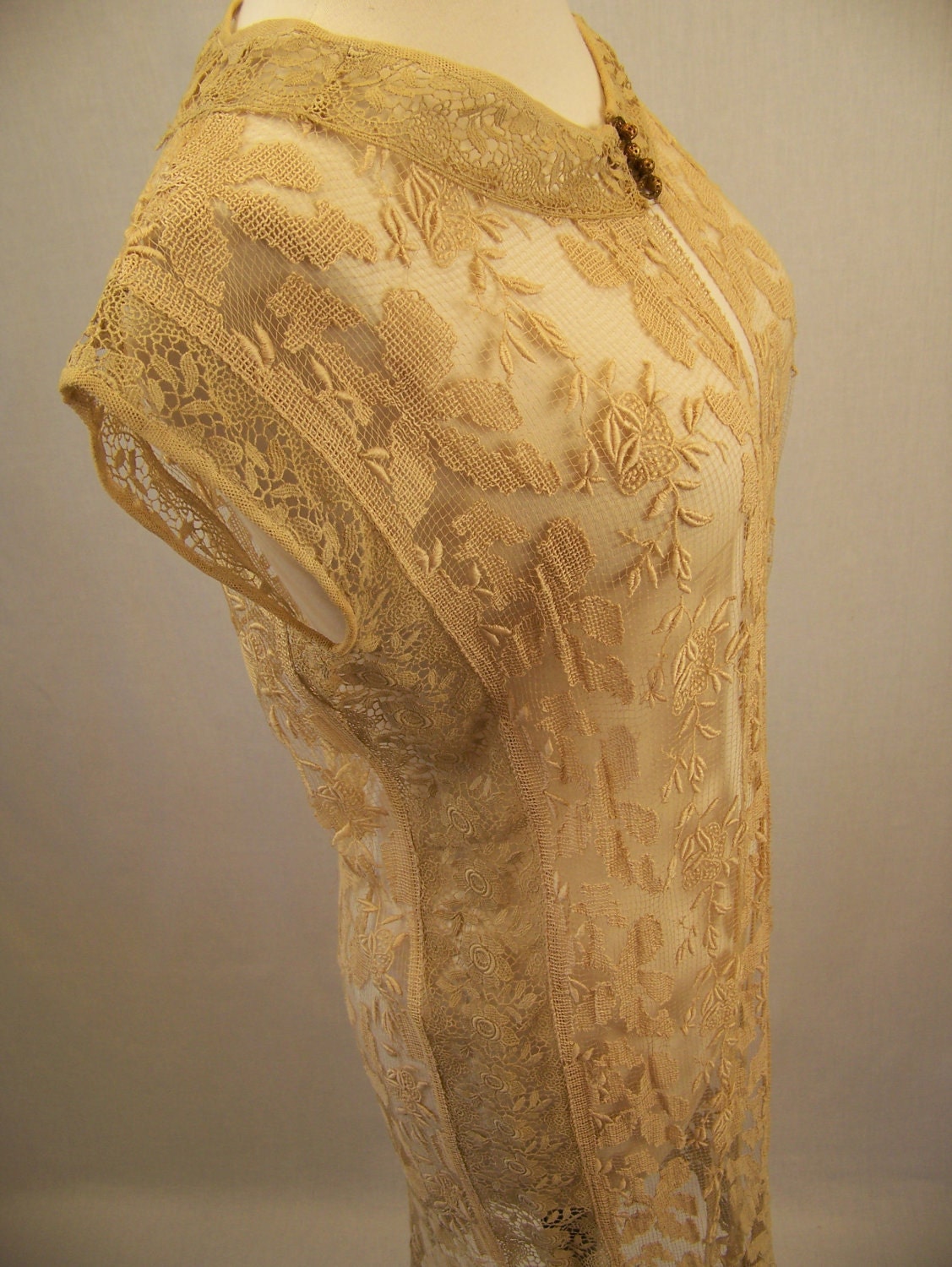 1920s Lace Vest