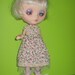 Blythe Vintage Look Pattern Dress and Petticoat with Accessories. (3111) SALE