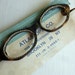 Vintage Women's Rhinestone Eye Glasses Tortoise Shell
