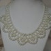 Vintage White Pearl Necklace / Choker
