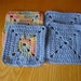 Face scrubbies crochet cotton 4 wash clothes