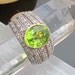 Peridot 14K Gold and Diamond Ring August Birthstone Gemstone Jewelry