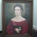 SALE "Lady in Red" oil painting