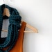 The Tether Scarf in emerald green
