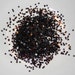 Tiny Midnight Black Stars Glitter