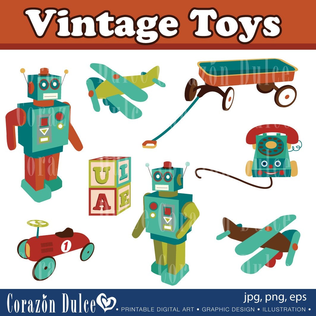 clipart old toys - photo #4