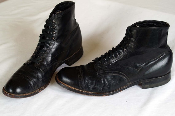 vintage stacy adams oxford ankle boots. madison by NashDryGoods