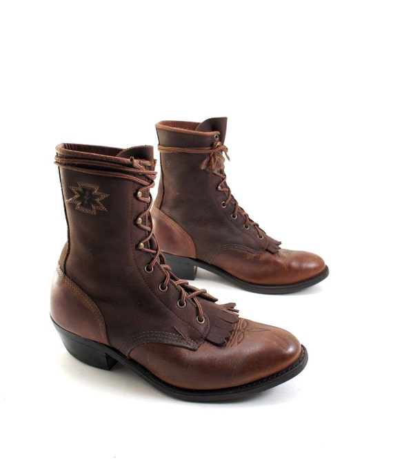 roper ankle shoes