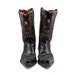 Vintage Acme Inlay Boots with Golden Thunder Bird Design for a Women's Size 8 1/2 to 9