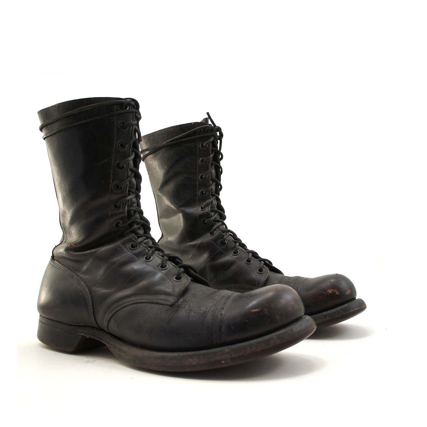 Reserved for Mike /// World War II Sky Master Jump Boots in a