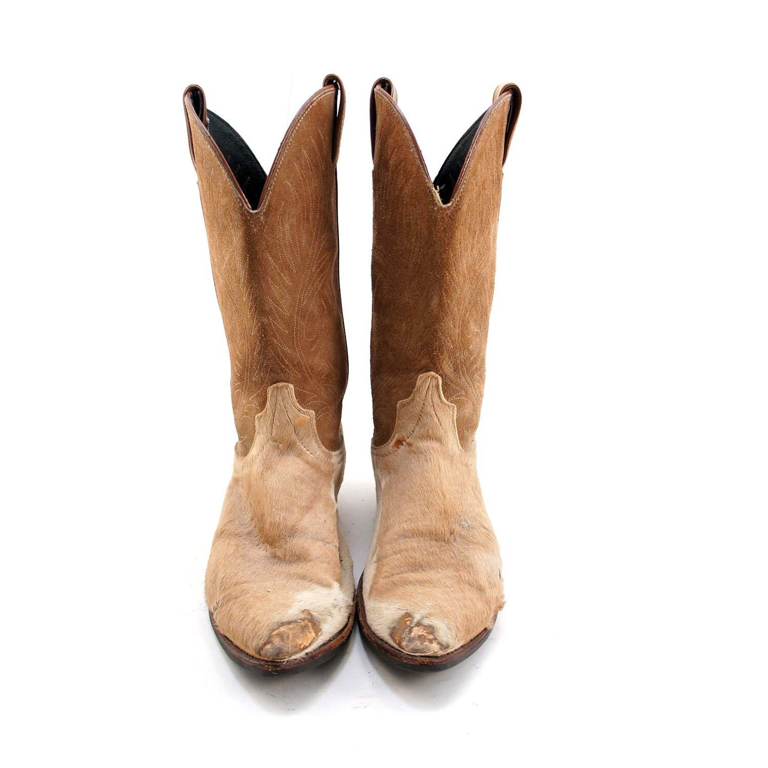 pony hair boots mens
