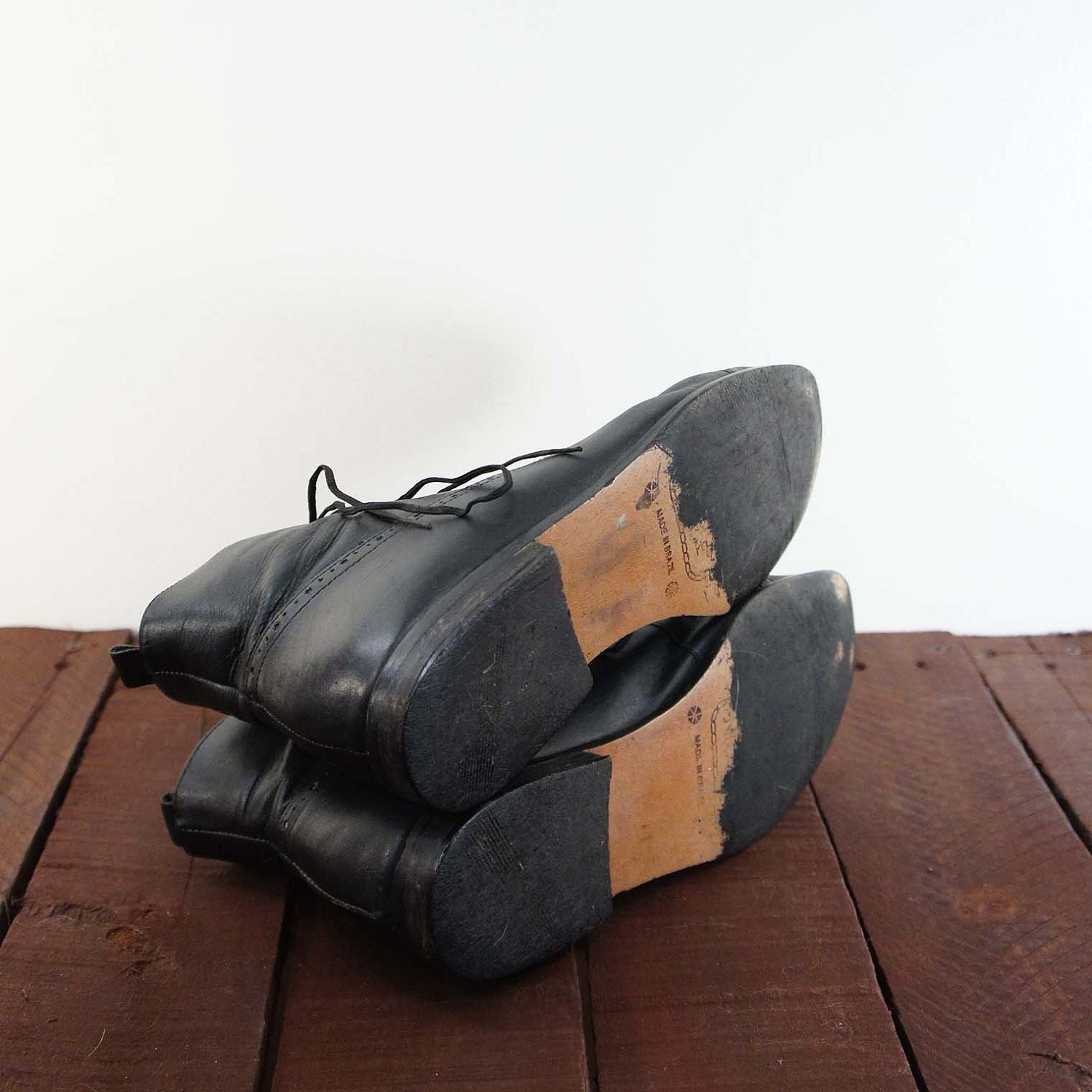 oxford ankle booties