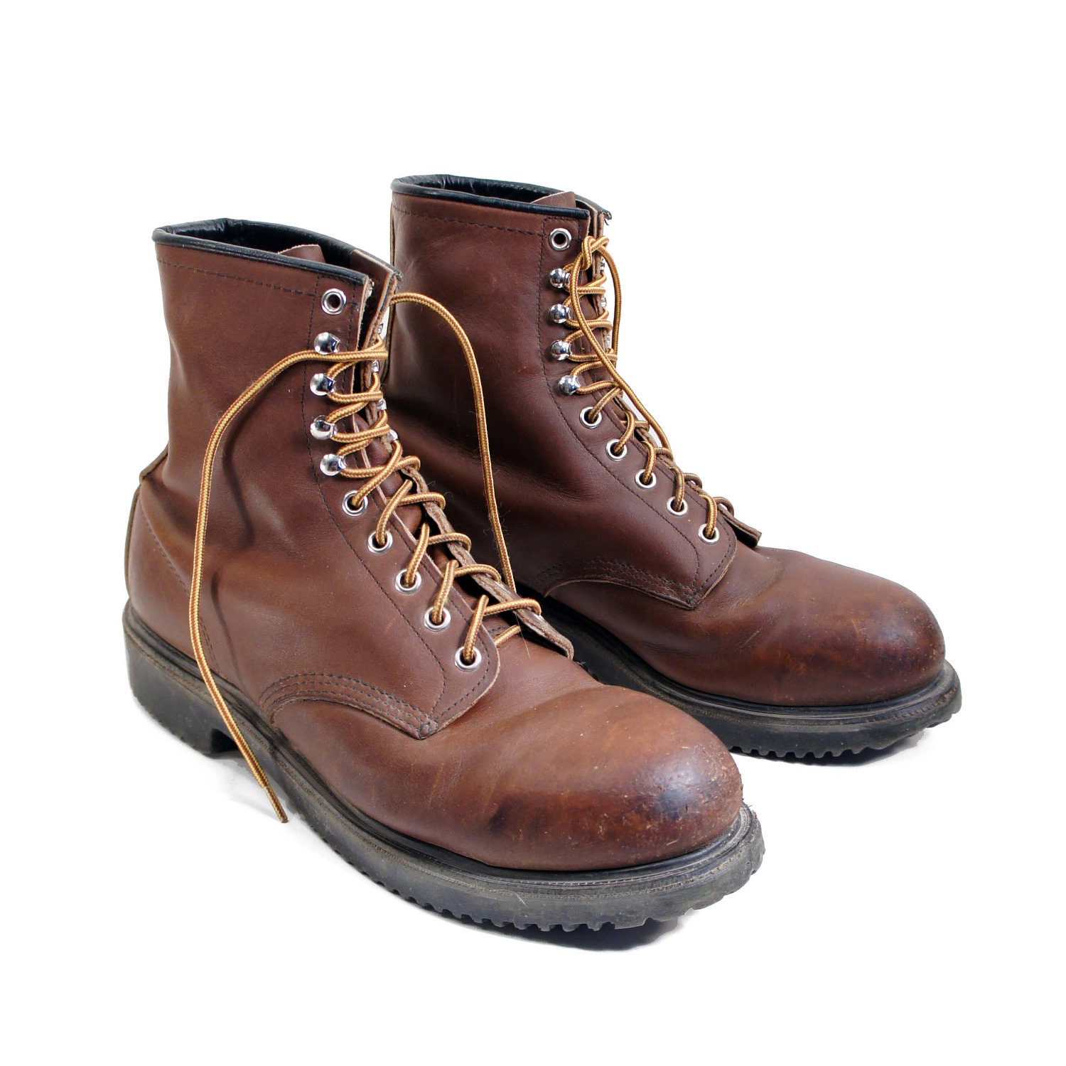 Men's Red Wing Work Boots / Steel Toe Boots in Hiker Style