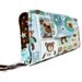 Diaper Clutch With Changing Pad And Wipes Case - Blue Bear Hugs Print Three Piece Set