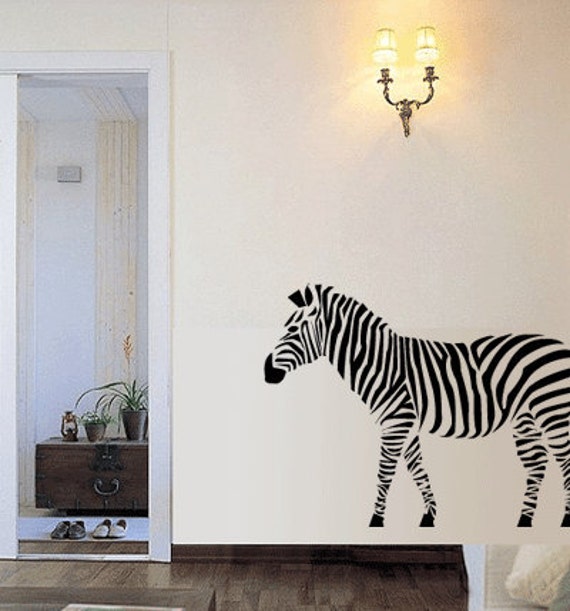 ZEBRA Vinyl Wall Art Decal