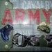 Army Envelope Mini Album 4x5 Premade CLEARANCE