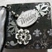Wedding Mini Scrapbook Chipboard Album w/PREMADE PAGES