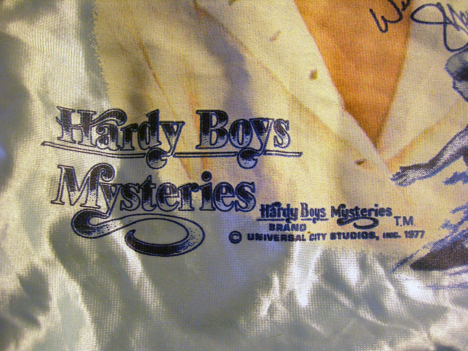 Rare 1970's Shaun Cassidy satin jacket