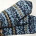 Women Sky blue mittens - warm and beautiful