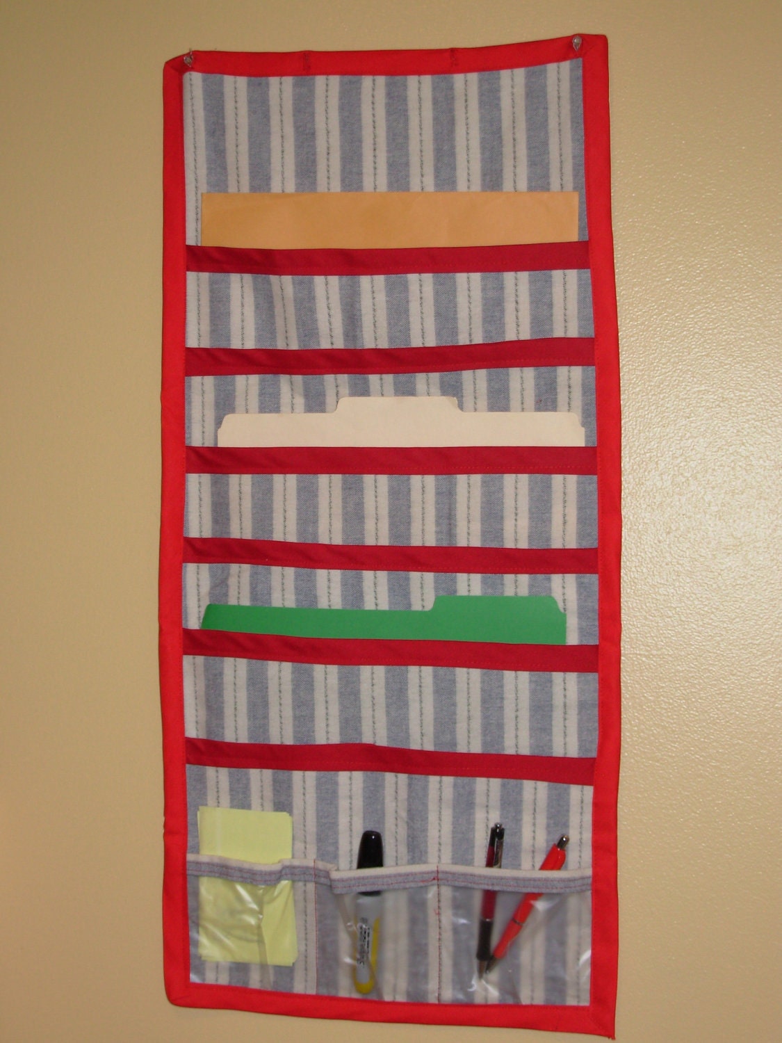 hanging file folder system by organizit on Etsy